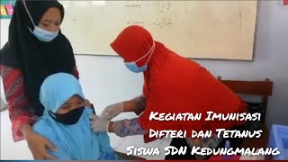 TIDAK TAKUT IMUNISASI!!! . Kegiatan Imunisasi Difteri dan Tetanus Siswa Sekolah Dasar (SD)