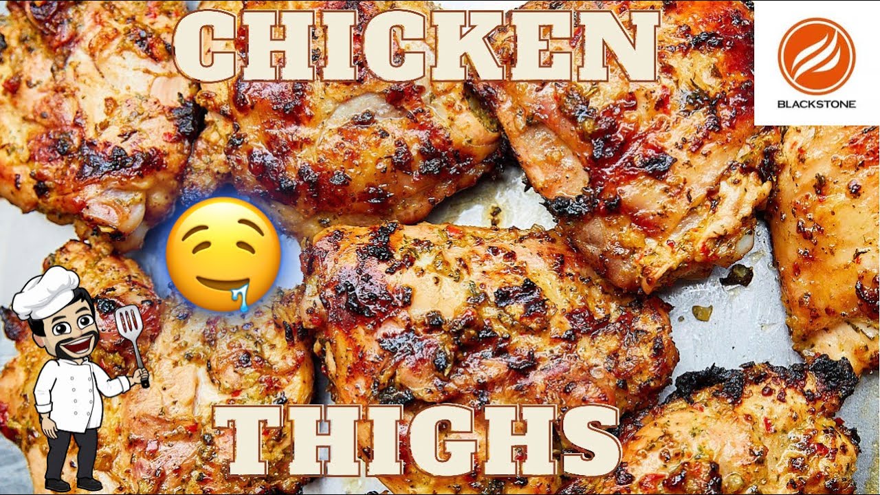 Chicken Thighs - Blackstone Griddle - How To Cook Chicken Recipes