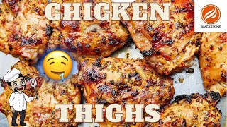 chicken thighs  blackstone griddle  how to cook chicken recipes