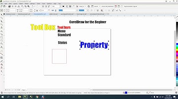 Corel Draw Tips & Tricks For the Beginer Part 6 Property Bar