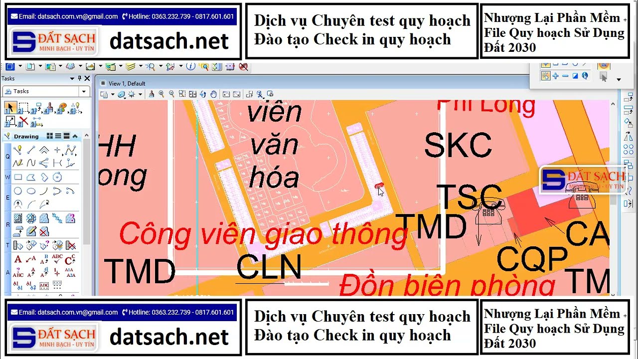 Bài 104: KIỂM TRA QUY HOẠCH TỪ KHU PHÂN LÔ CHI TIẾT 1... - youtube