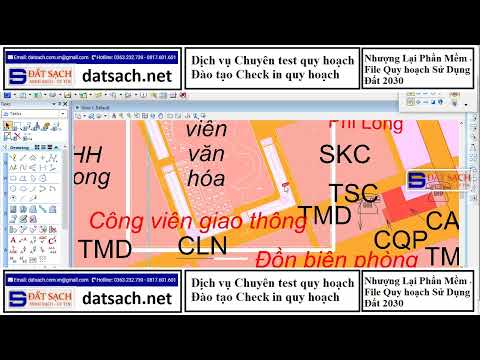 Video Bài 104: KIỂM TRA QUY HOẠCH TỪ KHU PHÂN LÔ CHI TIẾT 1... - youtube