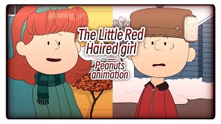 The little red haired girl || Peanuts animation