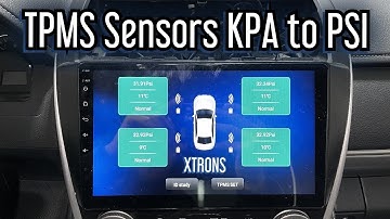 XTRONS Car Auto USB TPMS Tire Pressure Monitoring Alarm System Android Car Stereo GPS Player