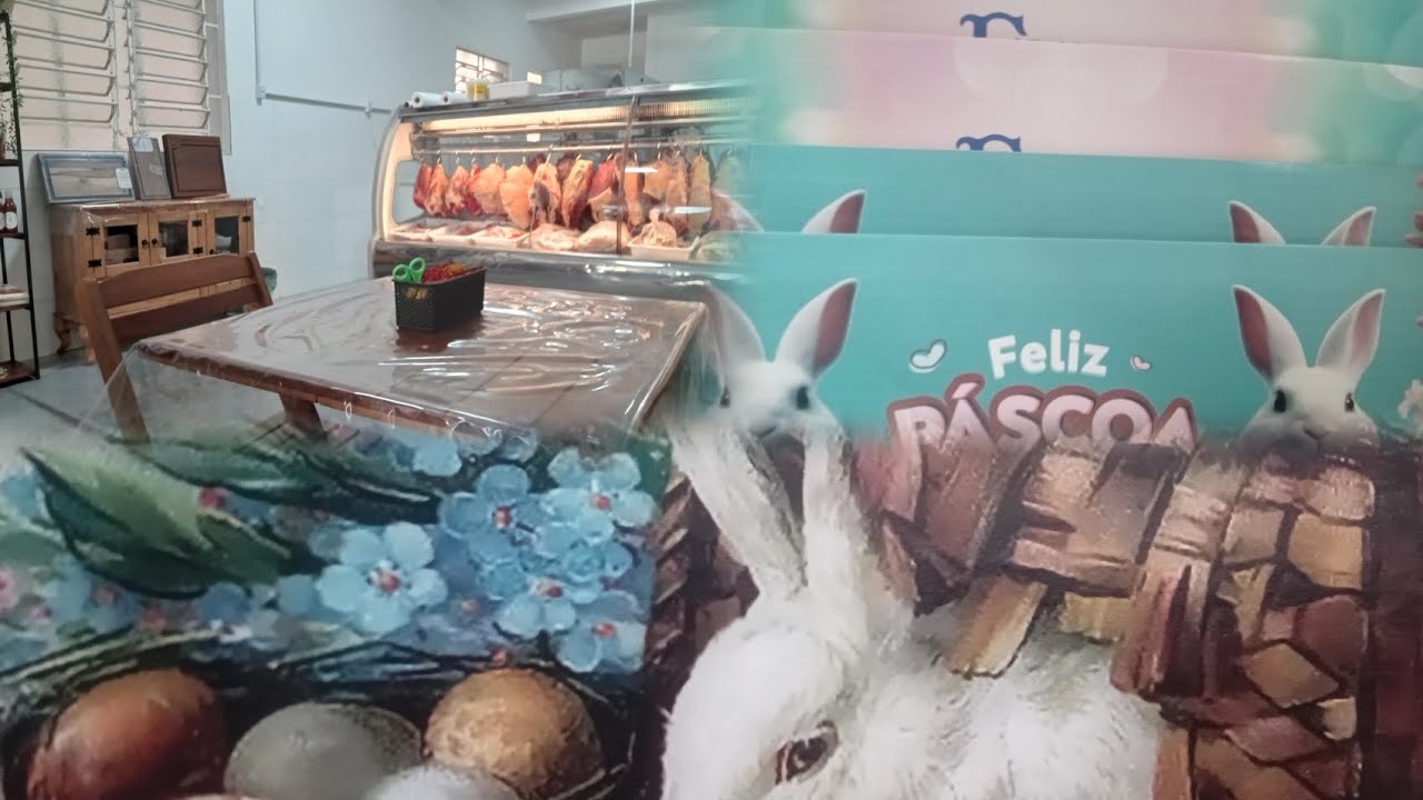 LINDAS EMBALAGENS!!  PÁSCOA?! JÁ??? NÓS  LANCHAMOS NO AÇOUGUE...