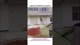 Ayırma Yöntemi Savurma