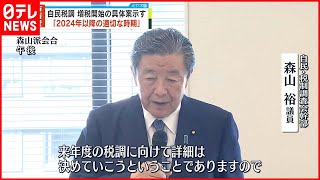 【自民党・税制調査会】増税開始の具体案示す「2024年以降の適切な時期から」