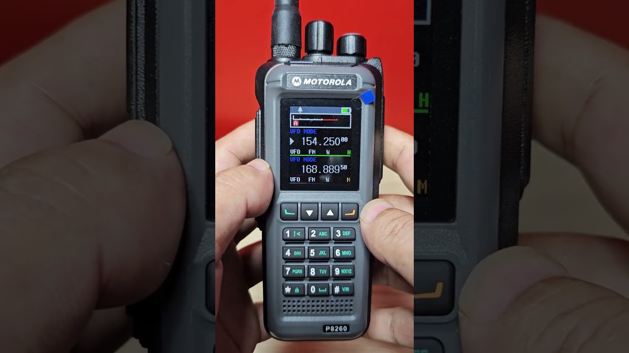 วิธีล็อคเครื่อง Lock  Motorola P8260