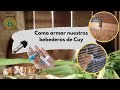 INSTALACION DE BEBEDERO AUTOMATICO CON MANGUERILLA PARA CUYES Y CONEJOS