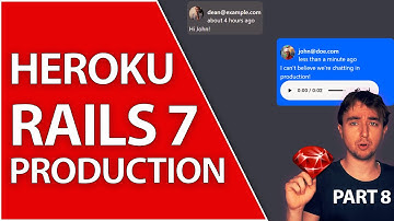 Deploy A Rails 7 App To Heroku (Realtime Chatroom) | Turbochat Part 8