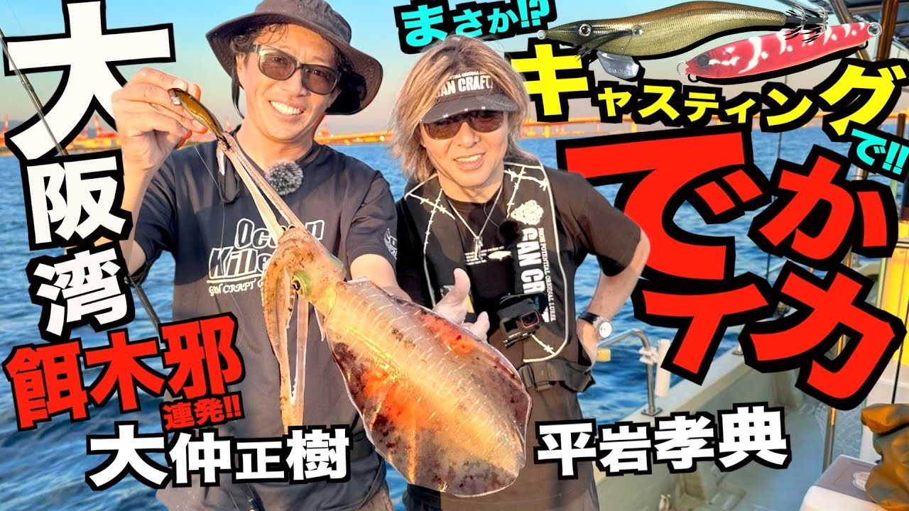 ANOTHER FISHING STYLE #15 大阪湾キャスティングでアオリイカキロアップ！