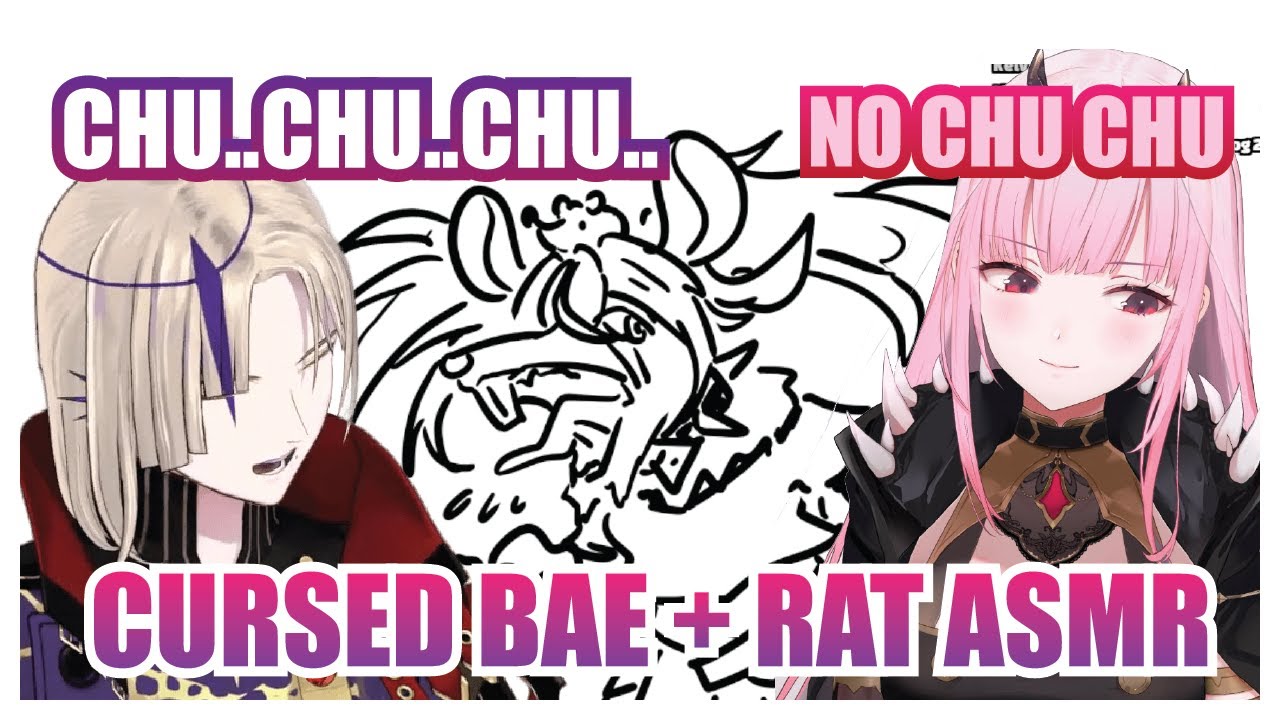 【Both POV】 𝐌𝐀𝐆𝐍𝐈 Draws Cursed 𝐁𝐀𝐄 And Do Rat ASMR Makes 𝐂𝐀𝐋𝐋𝐈 Laugh 【MAGNI DEZMOND | MORI CALLIOPE】