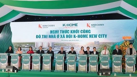 Kim Oanh Group khởi công dự án nhà ở xã hội K Home New City Bình Dương