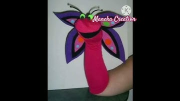 Socks puppets | ideas to making puppets | catch the attention of the little ones |