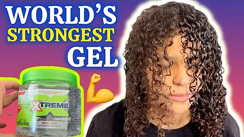 I Tried Wetline Xtreme Gel! | first time in years on Type 4 hair | Curly Hair Routine | Strong Hold