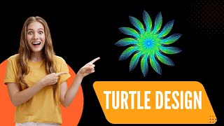 Information Beautiful animation design using turtle in python programming| Python programming| Turtle design Guide