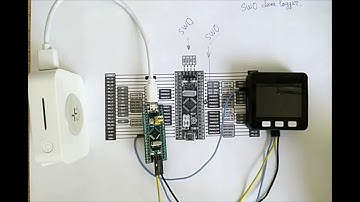 SWO (serial wire output) data logger demo