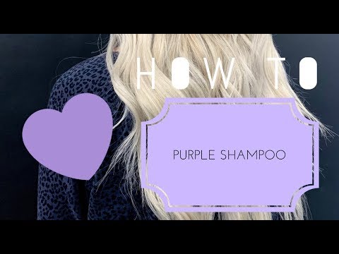 HOW TO PURPLE SHAMPOO EXTENSIONS! - YouTube