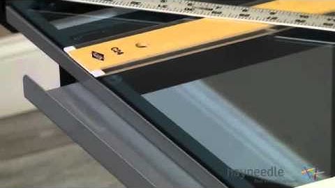 Studio Designs Glass Top Vision Rolling Drafting Table - Product Review Video