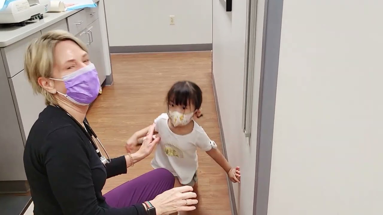 Allison's 3 years old wellness check 2022.08.31