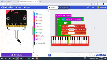 การทำMusic(เพลงสั้น)เพลงคุกกี้เสี่ยงทายจากโปรแกรมMakecode Microbit