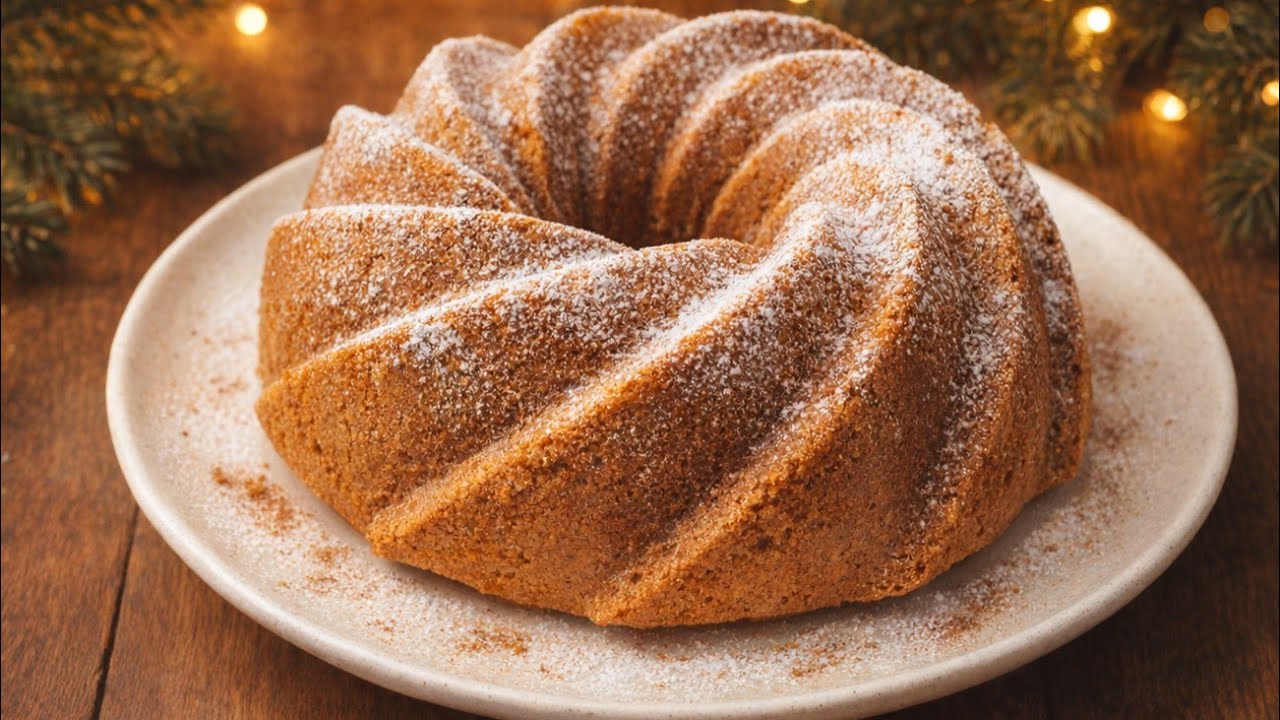 Easy Christmas Pumpkin Cake 🎄 | Soft, Moist & Perfect for the Holidays