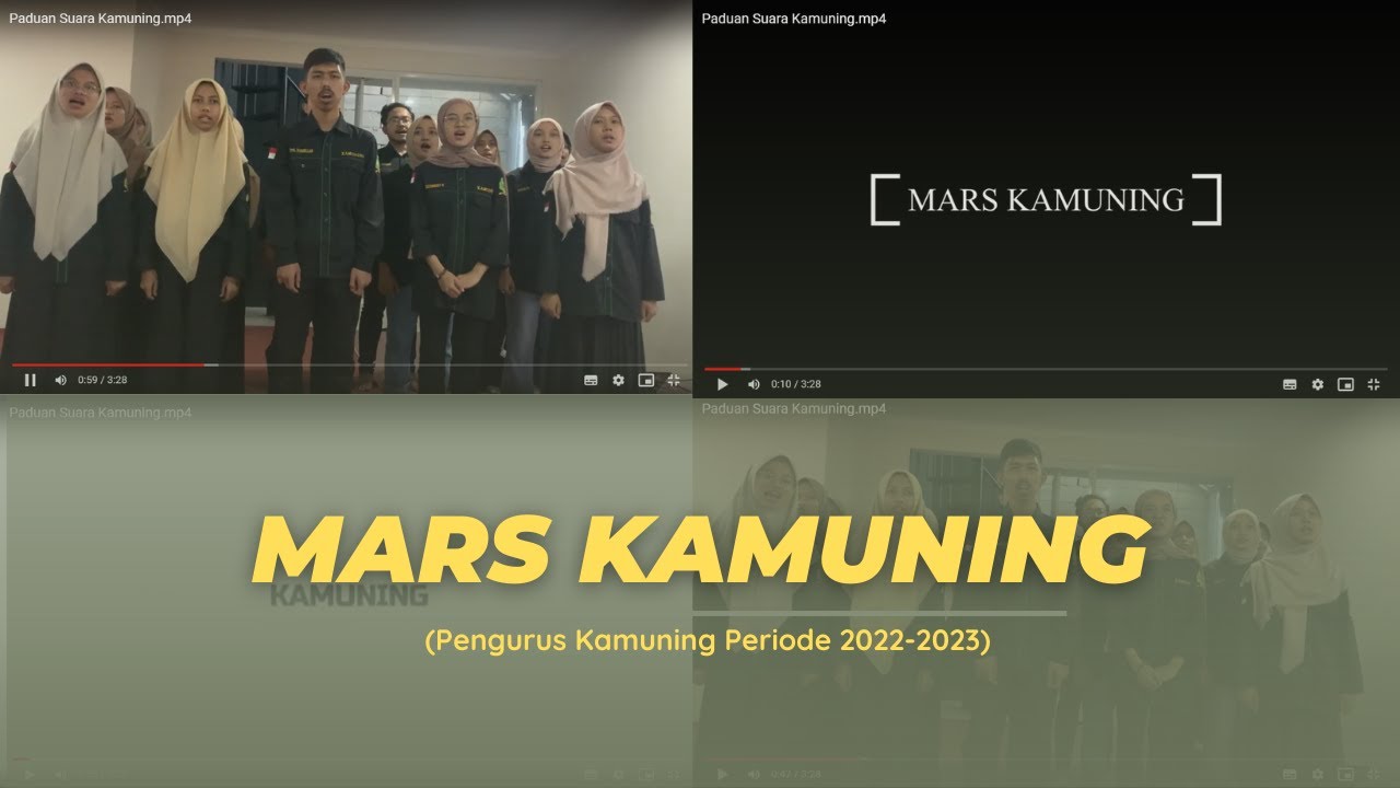 Mat Kamuning Mars Kamuning_Paduan Suara Kamuning Periode 2022-2023 - YouTube