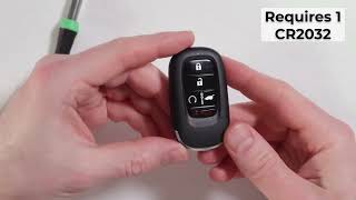 Honda Civic Key Fob Battery Replacement (2022–2025) | CR2032 Easy DIY Guide