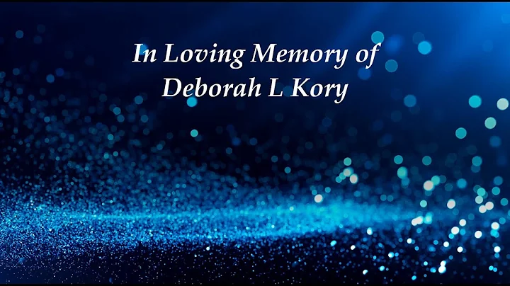 Memorial  Service Deborah L Kory