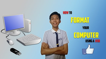 How to Format a Computer using a USB ft. Joshua Cadusale