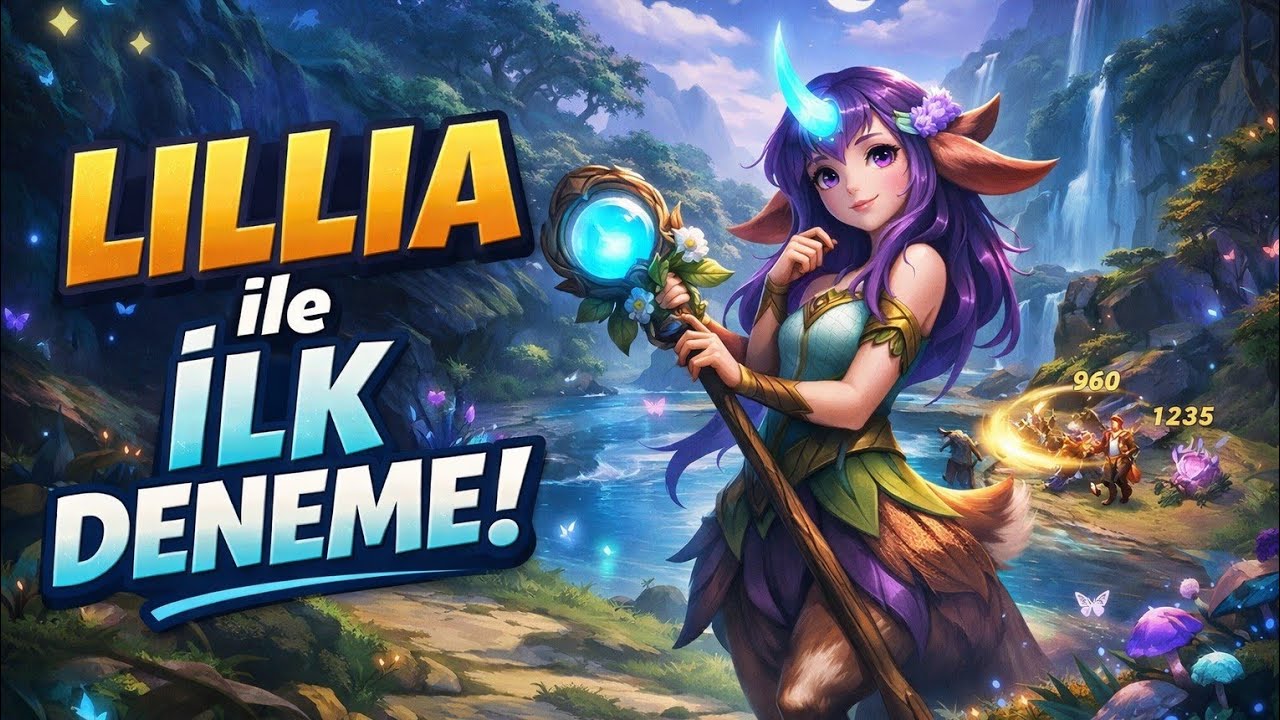 League Of Legends (wild rift) 22 #lillia #wildrift 