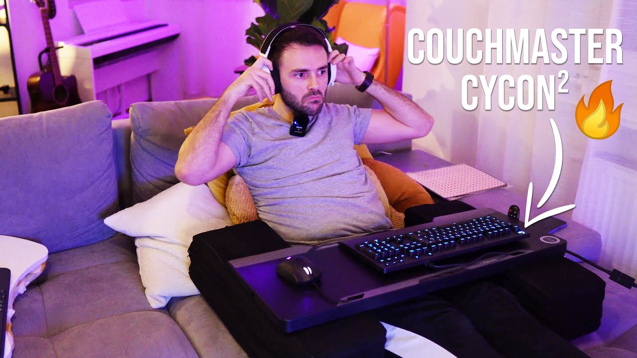 I took my couch gaming setup to the next level (Couchmaster CYCON