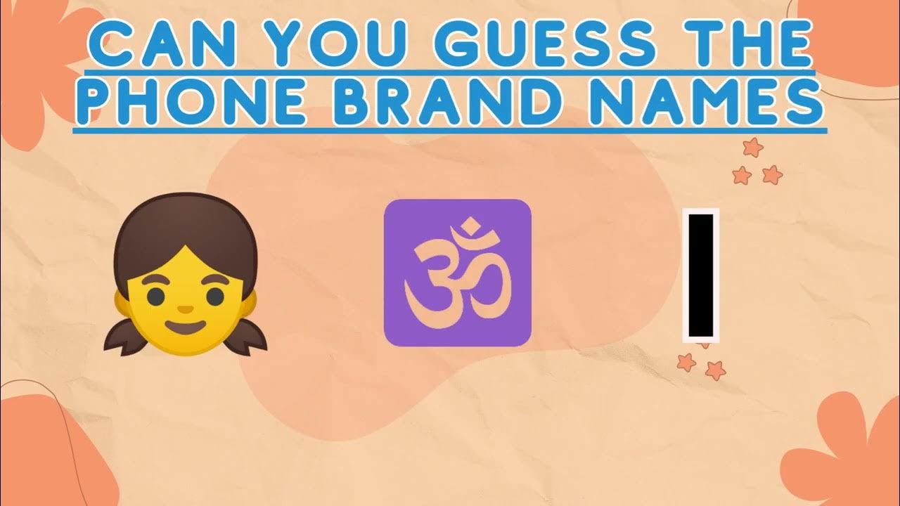 Guess The Phone Guess The Phone Brand Kid's Channel Guessing Game