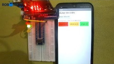 Switch LEDs on and off with smartphone and Micro: bit