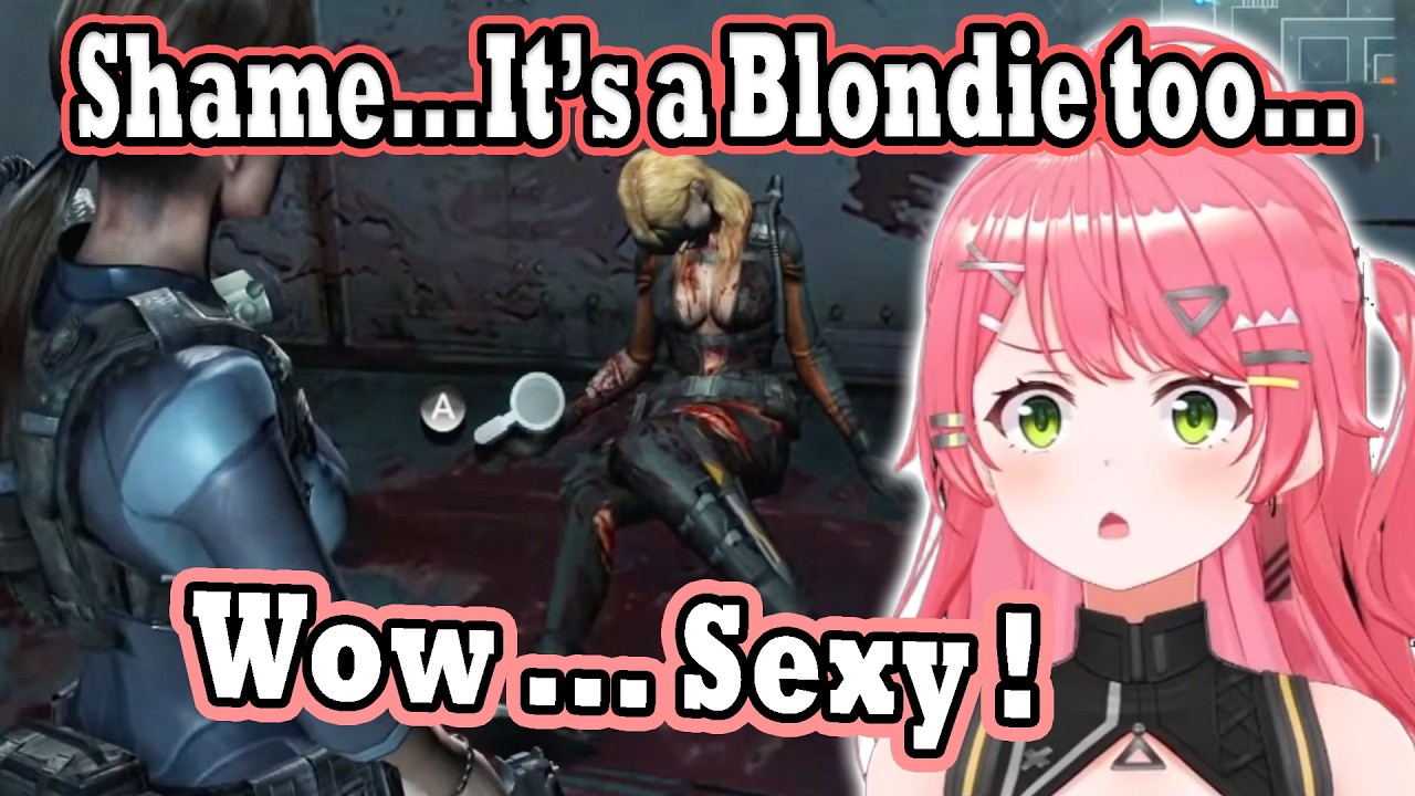 Miko-oji Finds this Resident Evil is a little too Distracting To her !