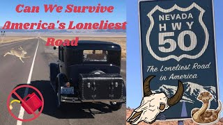 Starting our 2500 mile trip to Colorado, Can we survive the loneliest road in a 93 year old Model A?