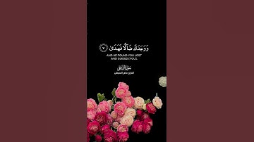 تلاوة خاشعة جميلة بصوت الشيخ ماهر المعيقلي || سورة الضحى💗🌿