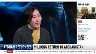 IOM Afghanistan Chief of Mission Mihyung Park Sky News Interview