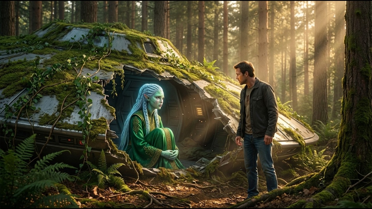 The Ship Had Crashed… But the Crying Alien Princess Inside Was Still Alive