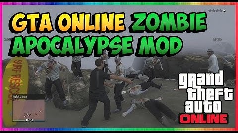 Zombies Take Over GTA 5 Online Mod Made By Chr0m3 x MoDz