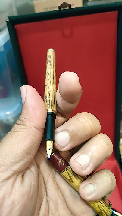 18K GP Fountain Pen Rare and Still Functional #antique #classic #vintage #jadul #collection #luxu...