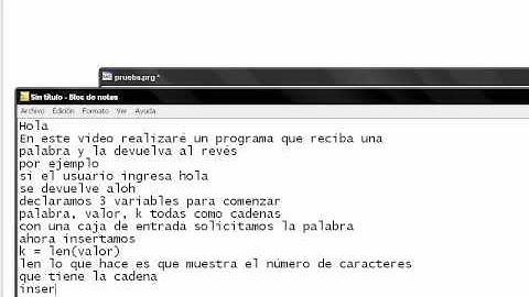 palabra al reves con FoxPro