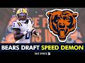 SPEED: Chicago Bears Just Took 1 Of The FASTEST PLAYERS In The NFL Draft
