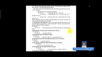 ở nhà vẫn vui: BÀI 1- lập báo cáo tài chính công ty xây dựng trên excel