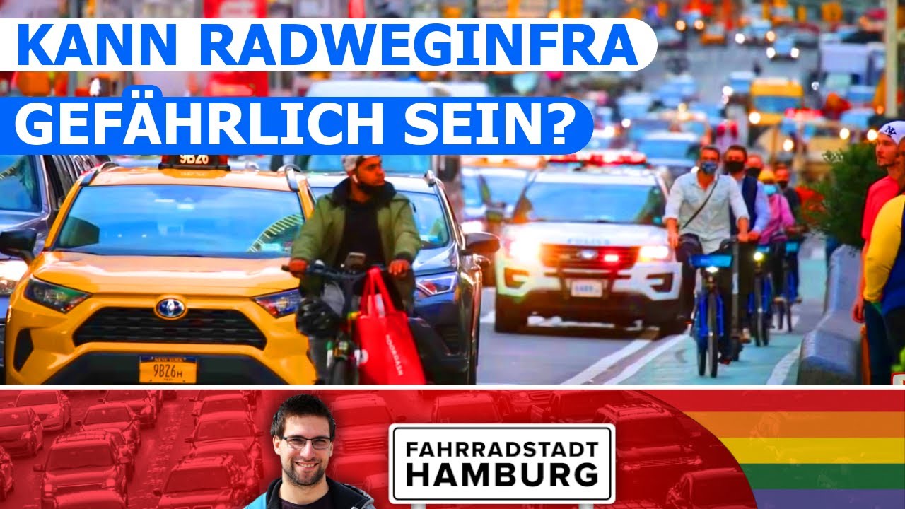 Warum kann Radweginfrastruktur gefährlich sein? - YouTube