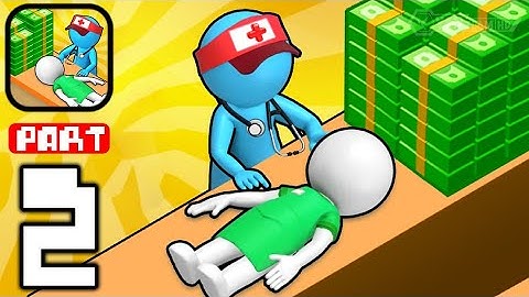 Hospital Simulator Doctor Game - Gameplay Walkthrough Part 2 Building a Hospital (iOS,Android)