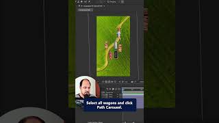Animate a train along the rail (After Effects quick tutorial)