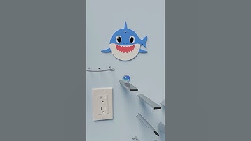 baby shark - Marble Music #marblemusic #marbleasmr