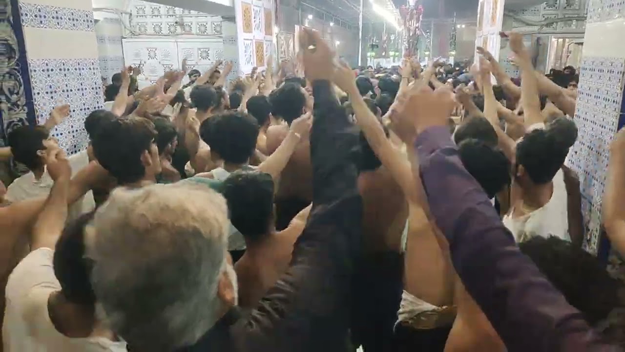 Janati Imam Barghah Maatmi Sangat Azadari Lal Shahbaz with Syed Baba Mujahid Hussain 