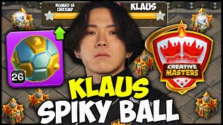 KLAUS Uses the Spiky Ball for the 1st Time in War!! Creative Masters Series 3.0 by CarbonFin Gaming 133,787 views 2 weeks ago 25 minutes